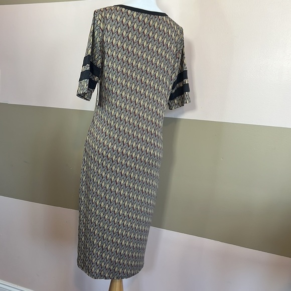 LulaRoe Julia dress size Medium - Picture 4 of 6